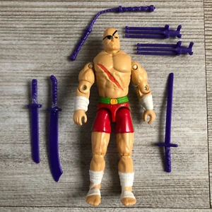 Gi Joe 1993 Vintage Original Street fighter Sagat Action Figure - Bild 1 von 10