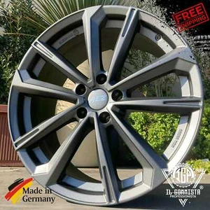 KIT CERCHI LEGA ARUBA GRAPHITE 8X18 ET40 5X108 PER VOLVO XC40 XC60 XC90 S60 V70 - Bild 1 von 2