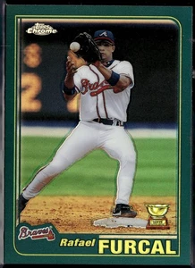 2001 TOPPS CHROME RETROFRACTOR PARALLEL #250 RAFAEL FURCAL ROOKIE CUP REFRACTOR - Picture 1 of 2