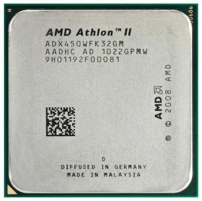 AMD Athlon II X3 450 3.2 GHz 3-Core 95W ADX450WFK32GM AM2+ AM3 CPU Processor - Image 1 of 4