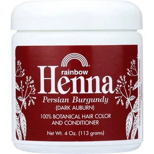 Rainbow Research Henna Hair Color & Conditioner Burgundy 4 Oz - Picture 1 of 1