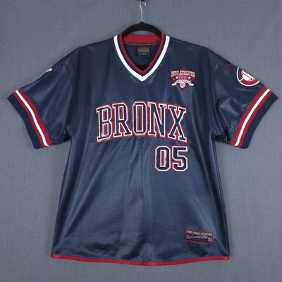 Vintage FUBU Athletics Bronx Jersey Mens Large New York Limited Edition Hip Hop - Image 1 of 4