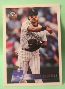 1996 Topps - Vinny Castilla #188 - Colorado Rockies - Picture 1 of 2