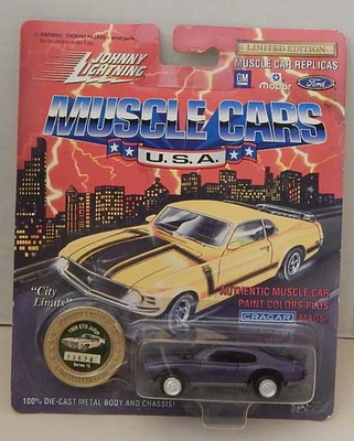 1969 GTO Judge Johnny Lightning Muscle Cars EUA S10 13579 Playing Mantis Casting - Imagem 1 de 4