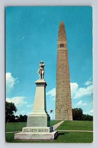 Old Bennington VT-Vermont Battle Monument c1965 Vintage Souvenir Postcard - Picture 1 of 2