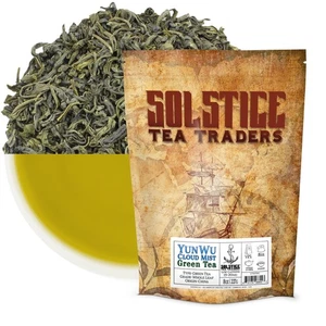 Yun Wu Cloud Mist Loose Leaf Green Tea 8oz, Makes 100+ Cups of Tea - Picture 1 of 10