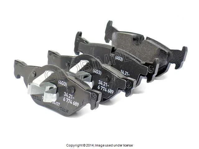 BMW GENUINE Rear Brake Pads E90 E91 323 325 325i 325xi (2006-2011) OEM Warranty - Image 1 of 1