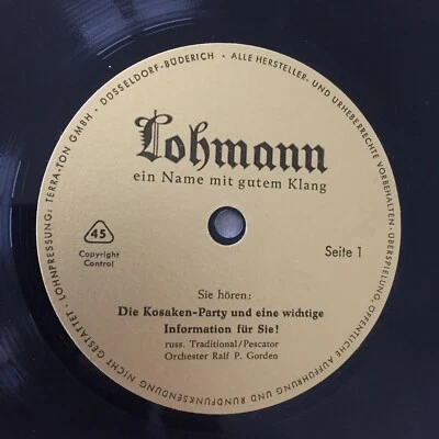 Die Kosaken-Party (Werbeflex Lohmann-Schokolade) - Bild 1 von 2