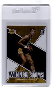 2022-23 Donruss Optic #17 Kareem Abdul-Jabbar Winner Stays - Picture 1 of 2