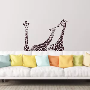 Giraffe Wall Decal, Vinyl Wall Stickers for Modern Wall design for Home Decor - Picture 1 of 5