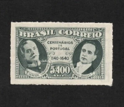 RHM:BR C-163 1940 Brazil CENTENARIO DA INDIPENDENCIA E RESTAURACAO DE PORTUGAL - Image 1 of 2