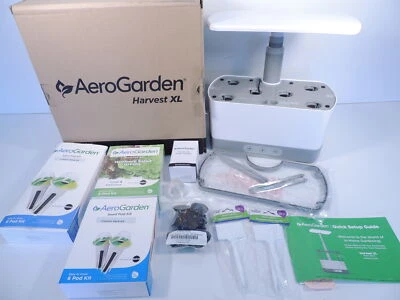AeroGarden Harvest XL домашняя садовая система #100696 белый новый и капсулы аксессуары - Изображение 1 из 4