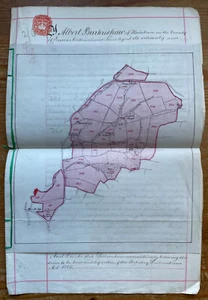 1901 Paper Deed Tedfold Estate in Billingshurst & Pullborough, Sussex-Burtenshaw - Picture 1 of 4