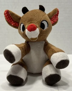 Kids Preferred 6" Rudolph The Red Nosed Reindeer Plush Stuffed Rattle 2015 - Picture 1 of 12