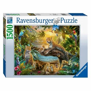 Leopards in the jungle 1500pc Jigsaw Puzzle Ravensburger - Bild 1 von 2