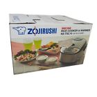 Zojirushi NS-TSC10 5-1/2 Tassen (ungekocht) Micom Reiskocher und Wärmerbox beschädigt