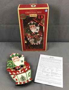 SPODE Christmas Tree Nutcracker Peppermint Porcelain Small Dish New Open Box - Picture 1 of 7