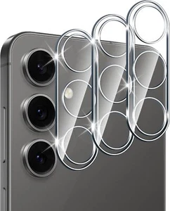 Fits Samsung S25 S24 FE S23 S22 A55 Camera Lens Rear Tempered Glass Protector - Picture 1 of 11