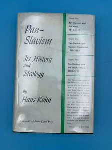 Pan-Slavism : It's History and Ideology by Hans Kohn - HC - Picture 1 of 1