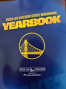 2023 2024 GOLDEN STATE WARRIORS YEARBOOK NBA FINALS BASKETBALL CHAMPIONS PROGRAM - Picture 1 of 1