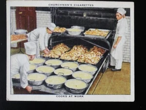 No.31 COOKS AT WORK The R.A.F. at Work RAF Churchman 1937 - Picture 1 of 1