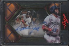 2022 Topps Tribute Willie Mays World Series MVP David Ortiz 24/25 Auto
