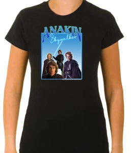 Anakin Skywalker, star wars 3/4 Short Sleeve T Shirt Woman G807 - Picture 1 of 5