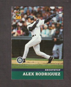 2001 Topps Post Cereal Alex Rodriguez #1 Seattle Mariners