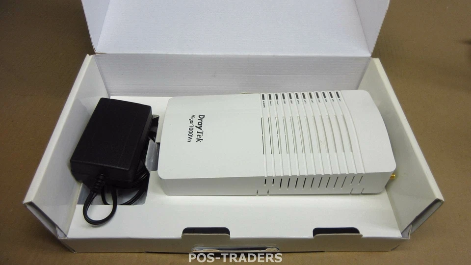 DrayTek VIGOR1000VN High Speed Gigabit Fiber Router Wireless Firewall ORIG BOX - Bild 1 von 4