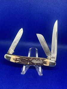 Schrade + Uncle Henry 897 UH Stockman Pocket Knife “ - Picture 1 of 7