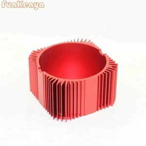 Transformer Cover Shield Toroidal Transformer Cover Red Aluminum 140*140*83mm - Picture 1 of 6