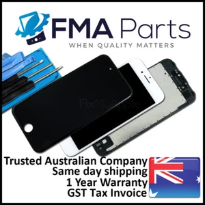 LCD Touch Screen Digitizer Front Glass Assembly Replacement for iPhone 7 8 Plus - Photo 1 sur 13