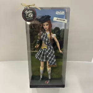 2008 Pink Label Dolls of the World Collection Scotland Barbie Mattel FREE SHIP - Picture 1 of 2
