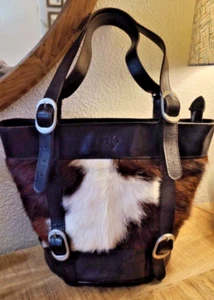 Patricia Nash borsa a mano in pelle e pelle bovina - Foto 1 di 13