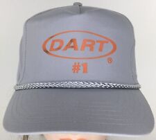 Vintage 80s NOS Dart #1 Trucking Cap Snap Back Truckers Hat Over Road Driving J