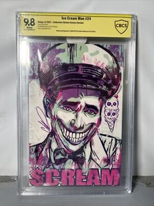 Ice Cream Man #24 CBCS 9.8 Collectors Choice Comics Variant - Signed & Sketched! - Picture 1 of 6