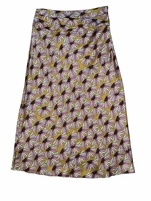 Falda sesgada estampada Free People Normani caléndula floral talla 12 Foto 1 de 4