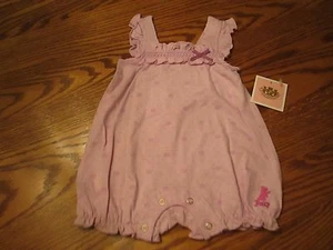 JUICY COUTURE BABY GIRL ROMPER SIZES 0-3  3-6  6-9 MONTHS, NWT - Picture 1 of 9