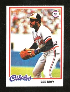 1978 Topps BASEBALL #640 LEE MAY NRMINT BALTIMORE ORIOLES (SB1) - Picture 1 of 1