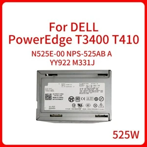 N525E-00 NPS-525AB A YY922 M331J 0YY922 0M331J For Dell PowerEdge T3400 T410  - Afbeelding 1 van 9