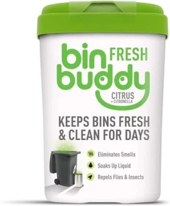 Bin Buddy Fresh Citrus, 450g, Bin Freshener Deodoriser Powder - Picture 1 of 7
