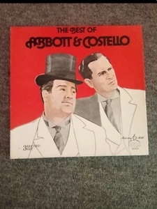The Best Of Abbott & Costello 3 Record Album Box Set Comedy Murray & Hill M58039 - Picture 1 of 5