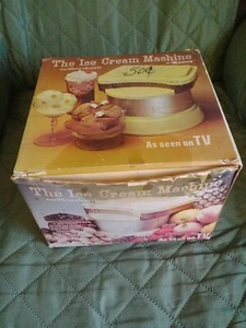 Vintage The Ice Cream Machine By Ronco 1974 As Seen on TV Original Box, - Picture 1 of 8