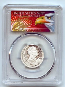 2025 S 25C Silver Dr. Vera Rubin Walker Quarter PCGS PR70DCAM FS Cleveland Eagle - Picture 1 of 2