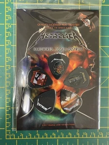 METALLICA HARDWIRED TO SELF DESTRUCT 5 PLECTRUM PACK OFFICIALLY LICENSED - Picture 1 of 8