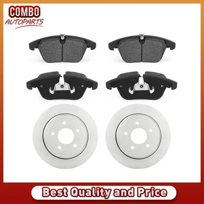 Front Brake Rotors Brake Pads fits 2012 2013 2014 Land Rover Range Rover Evoque - Imagen 1 de 4