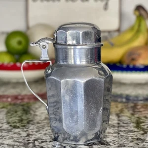 Vintage Royal Pure Aluminum Syrup Pitcher Creamer Dispenser VIKO MW USA - Picture 1 of 18
