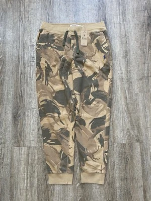 Polo Ralph Lauren 牛仔裤迷彩慢跑裤男式 M 码 — 第 1/4 张图片