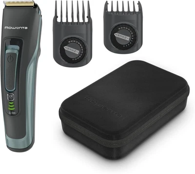 Rowenta Advancer TN5224 - Cortapelos Y Recortadora De Barba Para Hombre, 2 Peine - Immagine 1 di 4