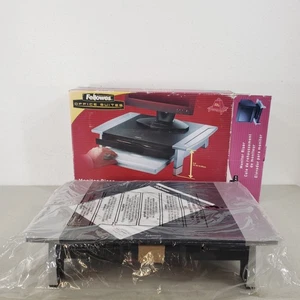 Vintage New In Box Fellowes Monitor Riser 19 x 14 x 6" Storage Drawer  - Picture 1 of 9